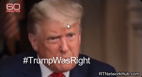 TrumpWasRight the video
