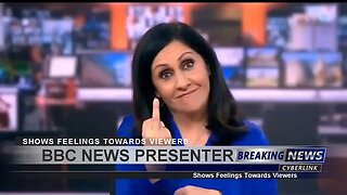 BBC News Presenter Shows Feelings Towards Viewers