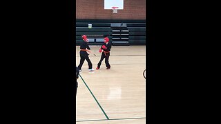 Sparring for belt testing