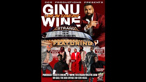 CCR Presents…Ginuwine Live in Concert with Willie Taylor