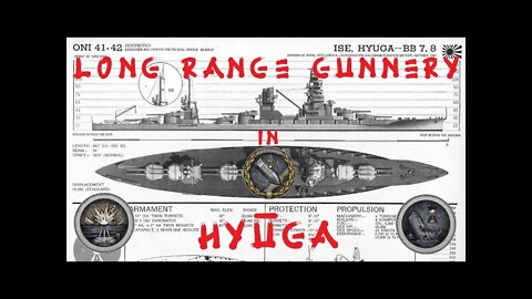 Long Range Gunnery - Hyuga (World of Warships Legends)