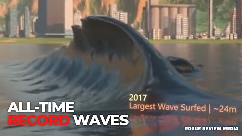 All-Time RECORD Ocean Waves - Comparing Wave Sizes of Largest Waves of All Time