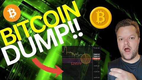 Huge Bitcoin Dump...Riding the Dip: Strategies for the Epic Bitcoin Dump 🎢