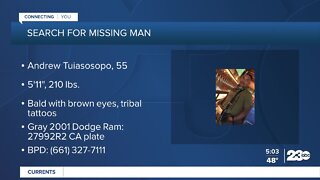 Bakersfield Police Department seeks help finding missing at-risk Andrew Tuiasosopo