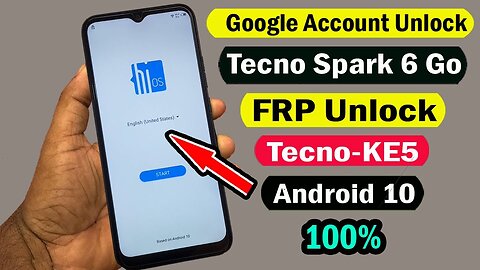 TECNO SPARK 6 GO FRP BYPASS | TECNO SPARK 6 GO (KE5K) GOOGLE ACCOUNT BYPASS ANDROID 10 WITHOUT PC |