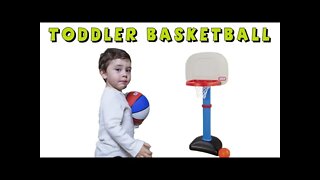 Toddler Basketball - Shooting Hoops