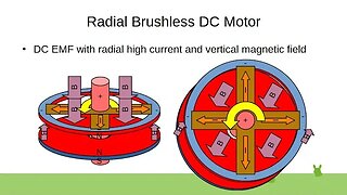 Radial Brushless DC Motor