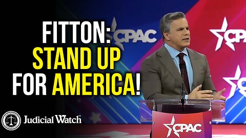 FITTON: STAND UP FOR AMERICA!
