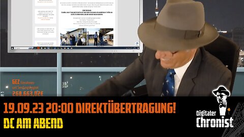 Aufzeichnung vom 19.09.23 Direktübertragung! DC am Abend