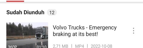 Volvo Trucks, Emergency braking at its the best !