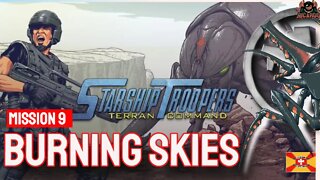 Burning Skies Mission 9 Starship Troopers Terran command // PC gameplay