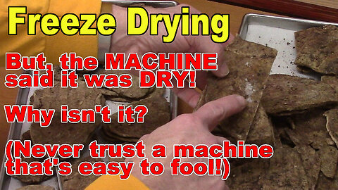 But, the MACHINE said it was DRY! Why isn't it? (Never trust a machine that's easy to fool!)