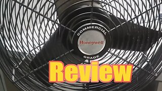 Honeywell Commercial Grade Fan Review, completely random review