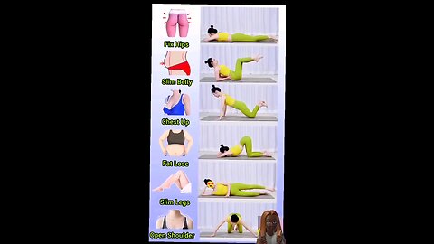 "Get Fit and Fabulous: Slim Body Exercise Routine for Girls"