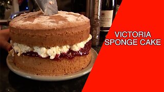How to make a Victoria Sponge Cake, with Chef Wendy