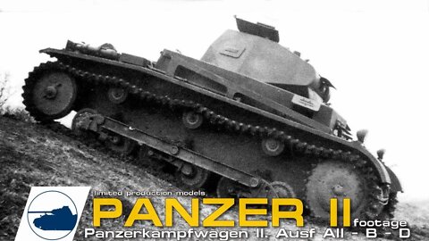 Rare WW2 Panzer II Ausf AII - BII - D - Panzerkampfwagen 2.