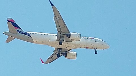 Airbus A320NEO PR-XBD vindo do Recife para Fortaleza,Airbus A320NEO coming from Recife to Fortaleza