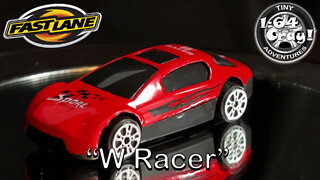 “W Racer” in Red- Model by Fast Lane.