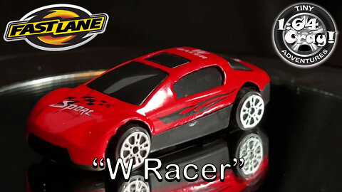 “W Racer” in Red- Model by Fast Lane.