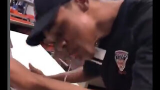 SICK! Detroit ballpark worker arrested after video shows him spitting on pizza