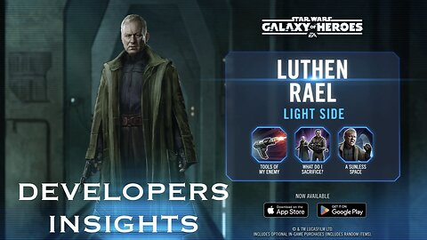 *NEW* Character Inbound: Luthen Rael | Developers Insights | Andor Character, Back to Rebels??