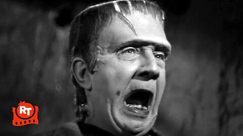 Frankenstein Meets the Wolfman (1943) - Frankenstein vs. the Wolf Man Scene