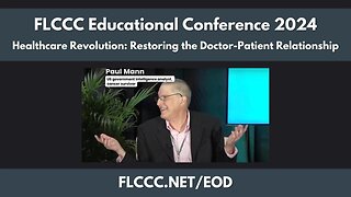 Cancer: Practical Solutions - Cancer Survivor Paul Mann Speaking at FLCCC's Healthcare Revolution C