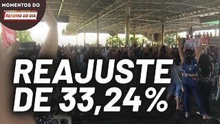 Greve dos professores pelo reajuste de 33,24% | Momentos