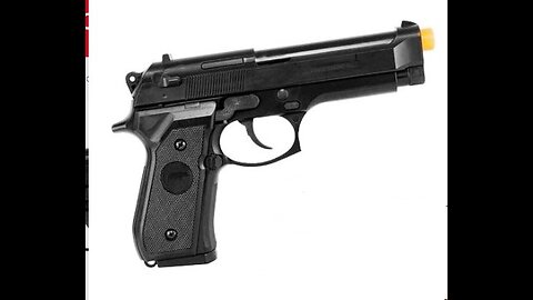 Pistola de Airsoft Spring S92 M92 6mm QGK By KWC Sistema de Mola