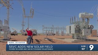 Sulphur Springs Valley Electric Cooperative adds new solar field and substation in McNeal for residents