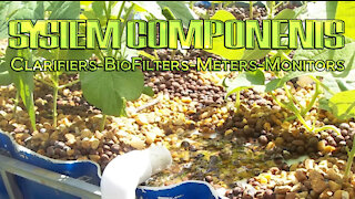ThatAquaponicsGuy Clarifiers Biofilters Meters Monitors