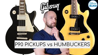 Humbuckers vs P90 Pickups Gibson Test