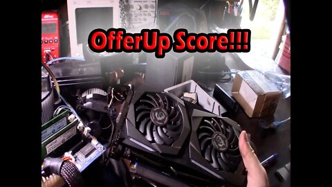 MSI Gaming X 1660 Super broken? $150 OfferUp score for crypto mining Ethereum