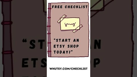 How to Start An Etsy Shop #shorts Download Our Free Checklist PDF, Get Started Today!