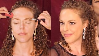 ASMR 😍 Gorgeous Corrina Rachel Makeover! Jessica Does a Beauty Pinup Glam Makeup, Ultra Relaxing