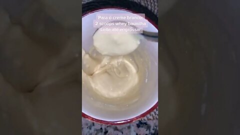 RECEITA DE DOCE FITNESS - Vídeo TikTok #Shorts