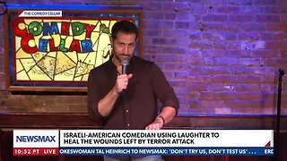 ISRAELI-AMERICAN COMEDIAN BRINGS LAUGHTER DURING TIMES OF WAR