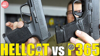 Springfield Hellcat vs Sig Sauer P365 (Subcompact 9mm Pistol Showdown with a SURPRISE 😄)