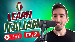 Learn Italian LIVE #2 | Articles & Prepositions