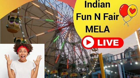 INDIAN MELA FUN FAIR VIDEO LIVE TELECAST | #IndianFunFair #AnandMela INDIAN ANAND MELA VISIT