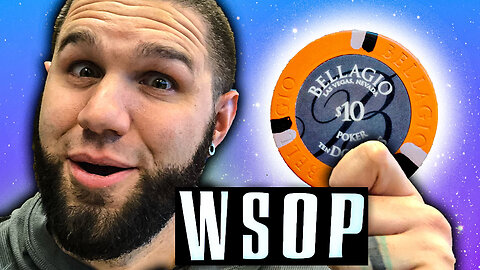 WSOP 2023 Cash - Buying orange chips to fight with the big dogs! Poker Vlog #36, $5/$10 Bellagio