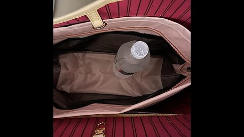 Vercord Purse Organizer Insert Bag Tote Handbags Pocketbook Inserts Organizers Zipper 11 Pocket...