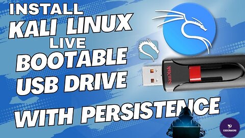 Make Kali Linux Live USB on your any PC II CodeCrakers