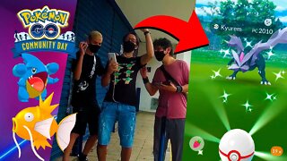 💛VÁRIOS Shinies RAROS! A Loucura do Super Dia da Comunidade! Pokémon GO Gameplay! Dia 01