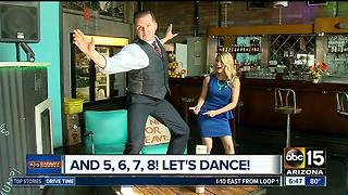 Free swing dance lessons at The Duce