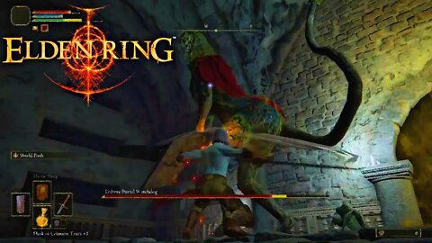 Elden Ring - Boss Fight - Erdtree Burial Watchdog - Impaler's Catacombs, Weeping Peninsula