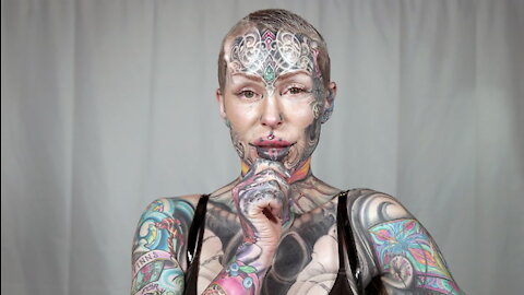 Tattoo Model Goes Bare Skinned For The Day | TRANSFORMED