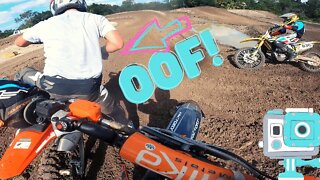 Blasting through traffic at TAMPA MX! (Florida 450 MX Vet)