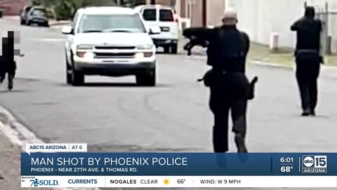 Man shot, killed by Phoenix police Saturday