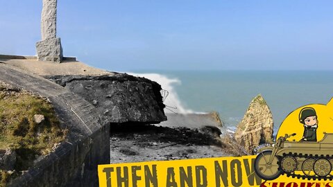 Pointe du Hoc - Then and Now #shorts 20